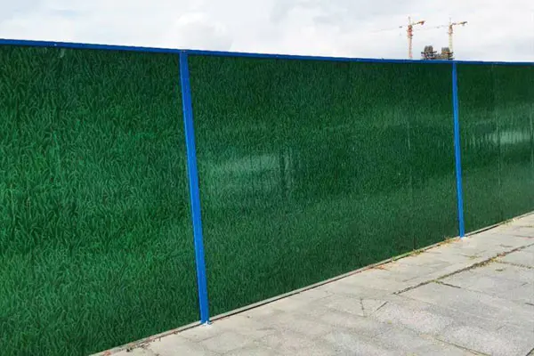 Color Steel Pressure Plate Fence