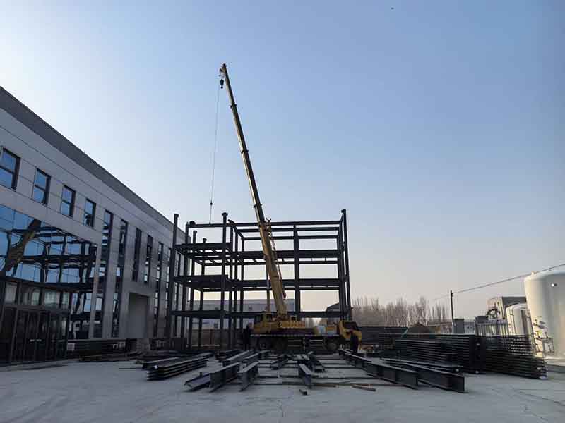 steel structure construction